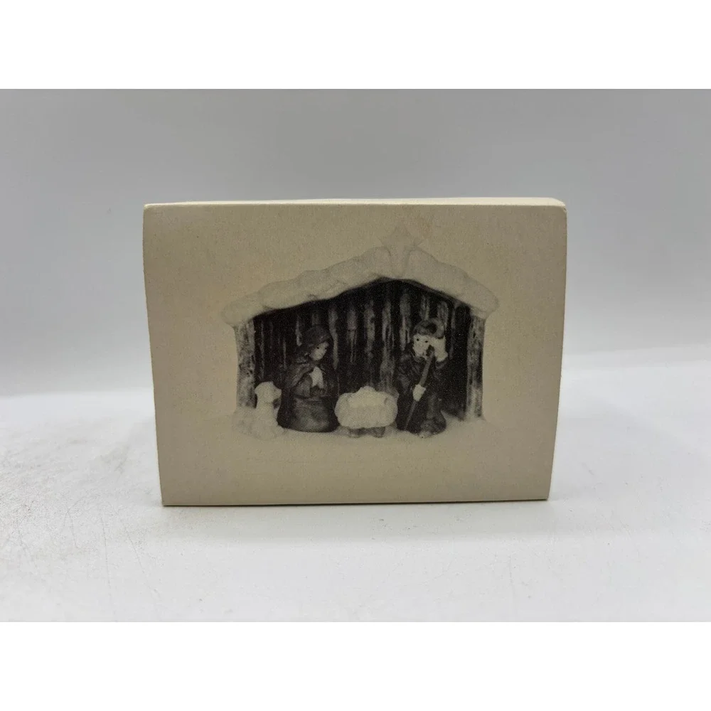 Department 56 1988 Vintage Original Snow Village Outdoor Nativity Scene 5135-7